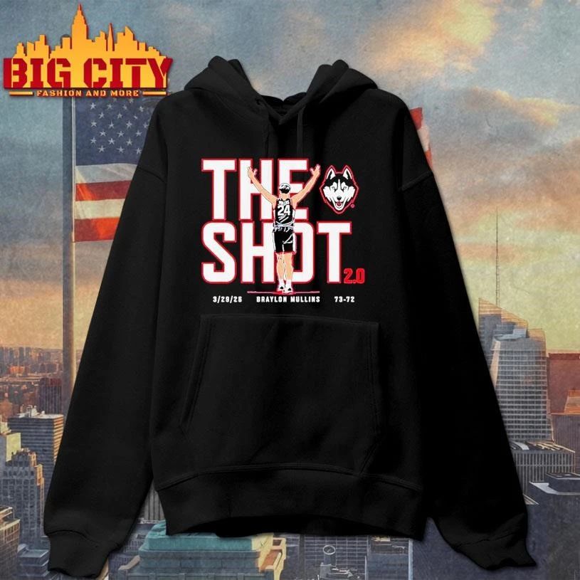 Uconn Huskies Basketball Braylon Mullins The Shot 2 College Shirt