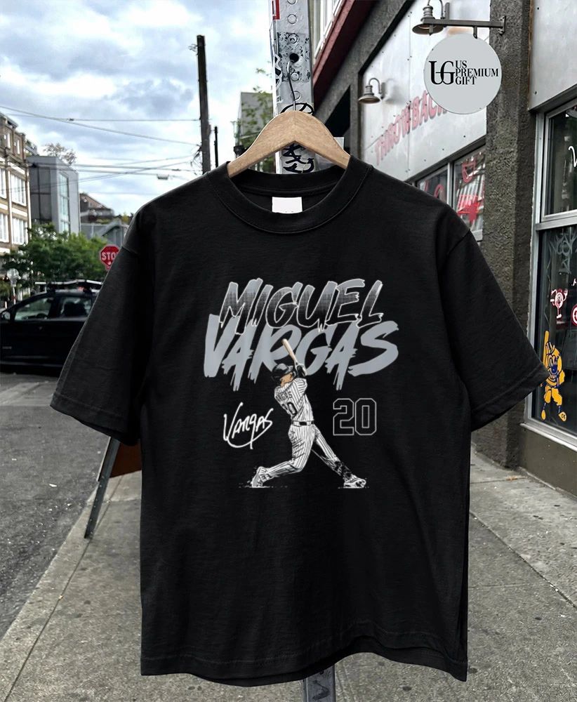 Miguel Vargas Chicago White Sox baseball slugger swing signature shirt