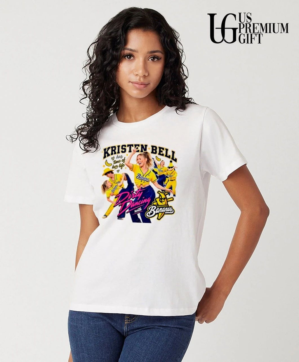 Kristen Bell Time of Her Life Dirty Dancing with Savannah Bananas shirt