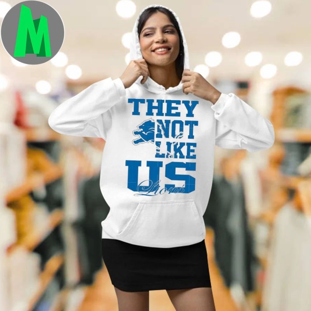 They not like us lions Logo 2025 T-Shirt