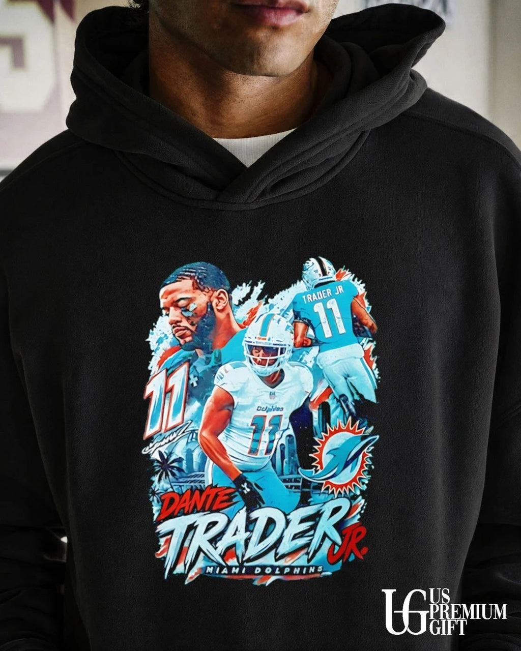 Dante Trader Jr Miami Dolphins Football graphic shirt