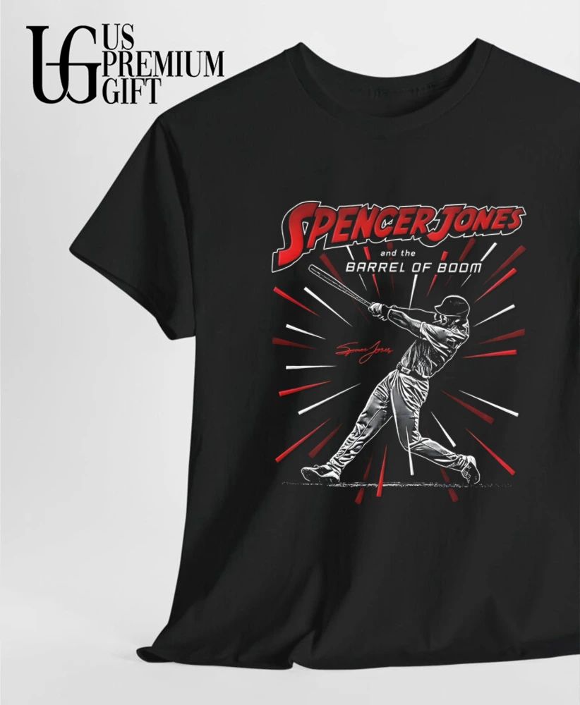 Spencer Jones and The Barrel Of Boom New York Yankees baseball signature shirt