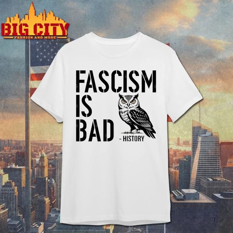 Owl fascism is bad history T-shirt