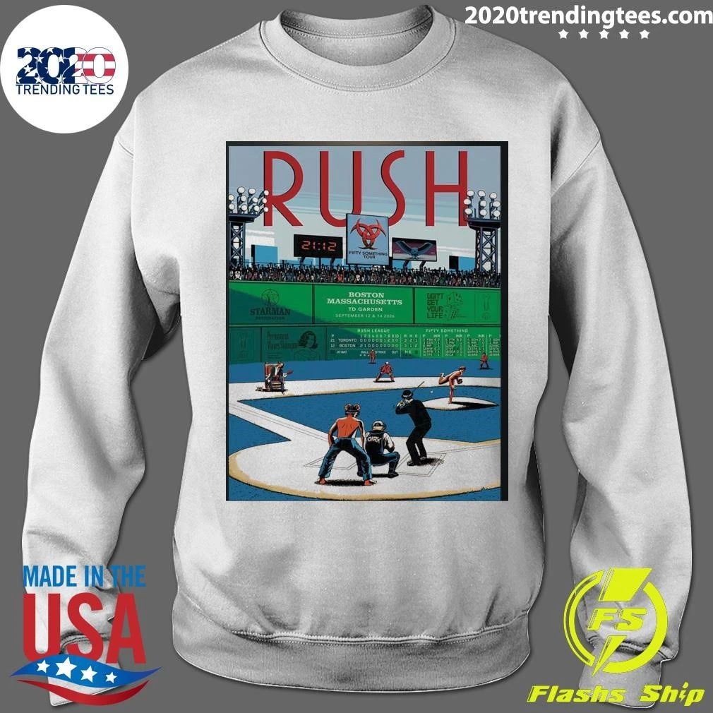 Rush Boston Poster 2026 Shirt