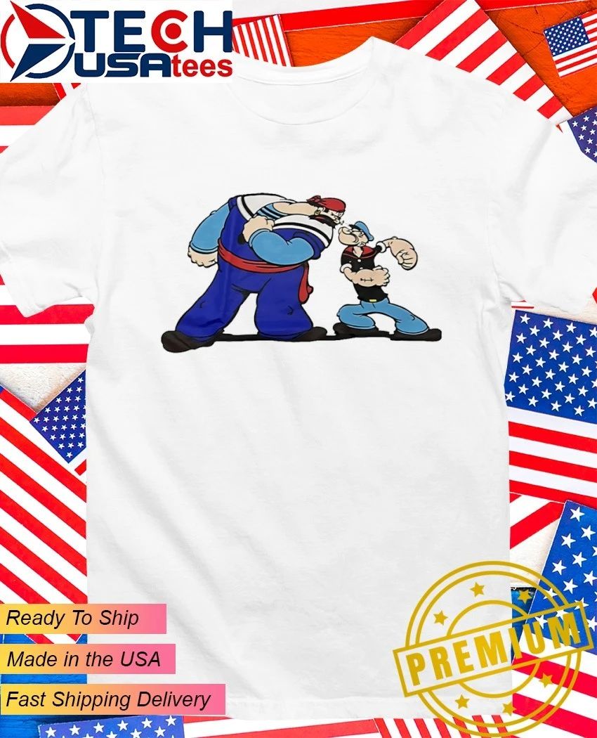 Popeye vs Sindbad shirt