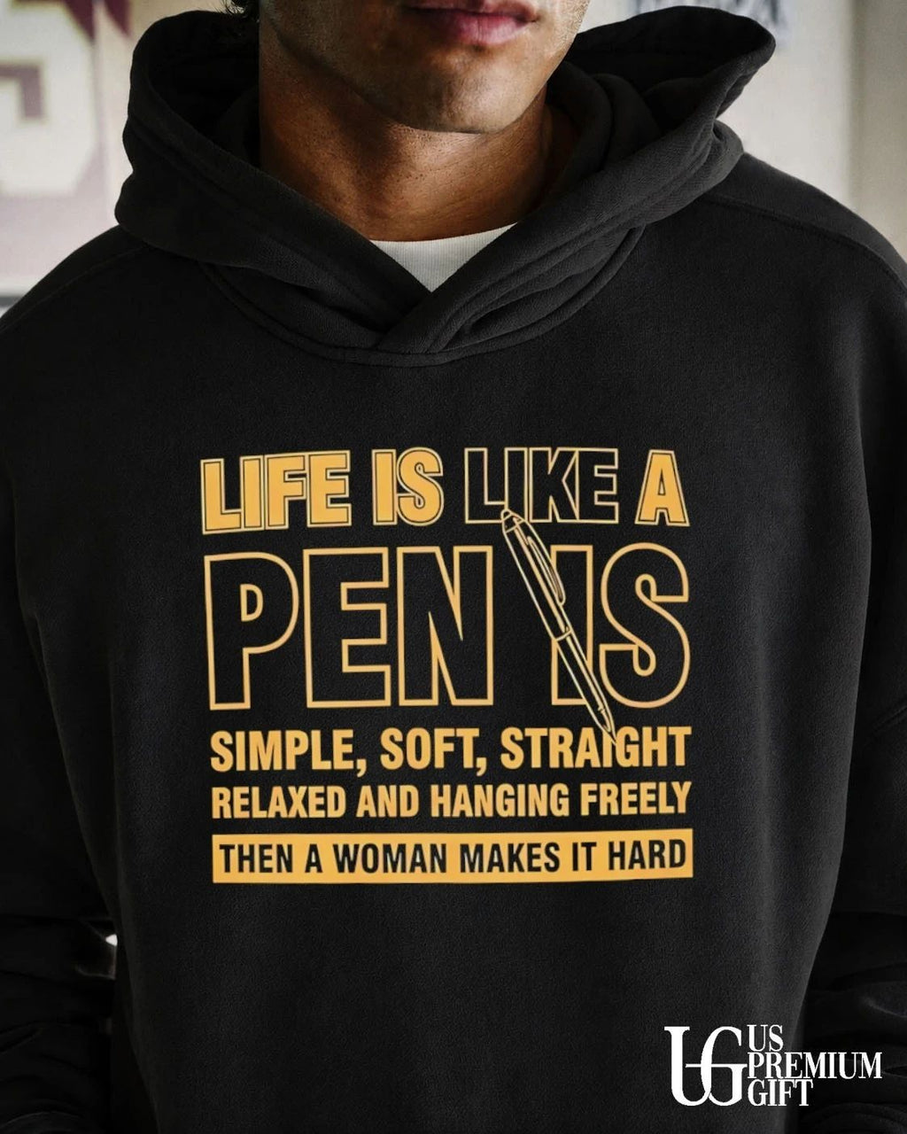 Life is like a pin is simple shirt