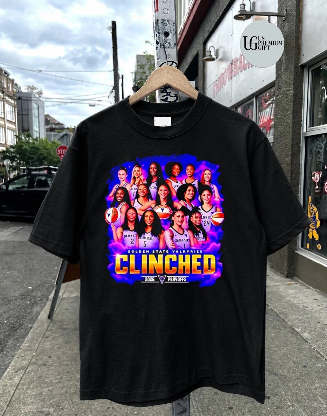 Golden State Valkyries Clinched 2026 Playoffs shirt