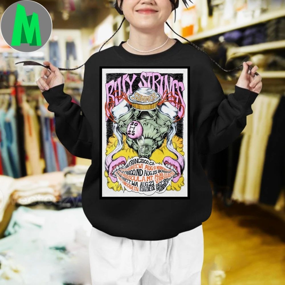 Billy Strings Summer Concert Tour Poster Shirt