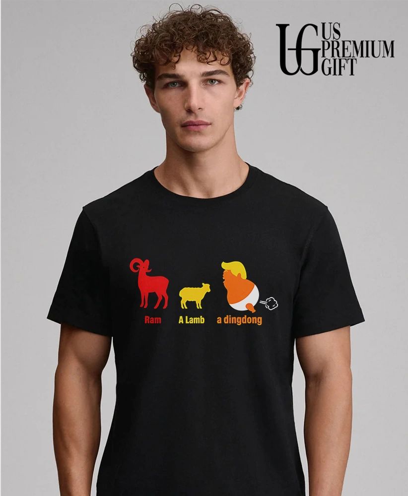 Donald Trump Ram A Lamb a Dingdong shirt