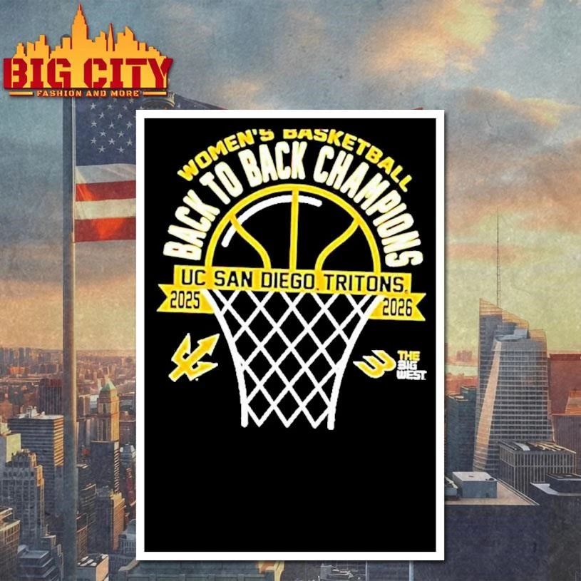 Womens Back 2 Back Basketball Champs 2026 Shirt
