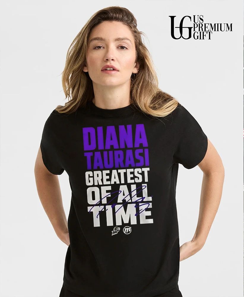Diana Taurasi Greatest Of All Time Phoenix Mercury 20 Years Anniversary signature shirt