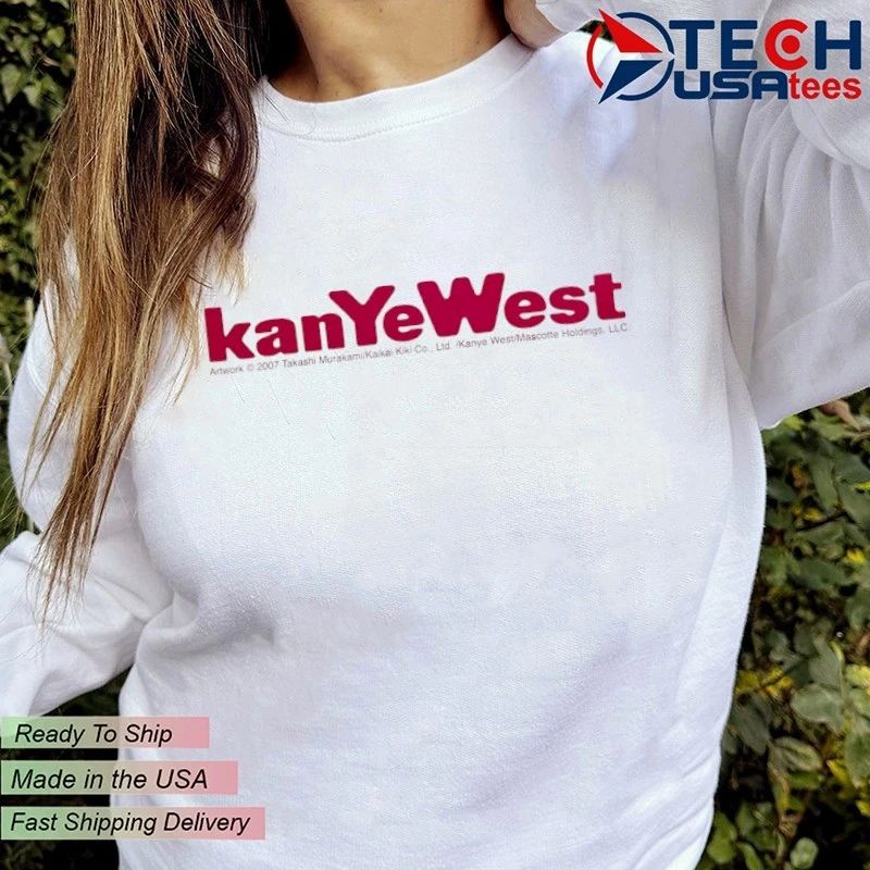 Kanye West x Takashi Murakami 2007 Kanye Murakami shirt