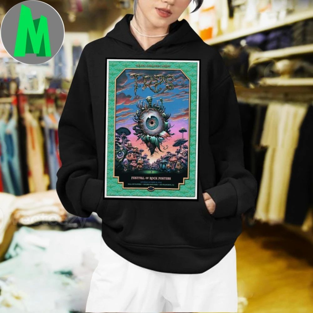 TRPS Hall Of Flowers Golden Gate Park Show Poster Shirt