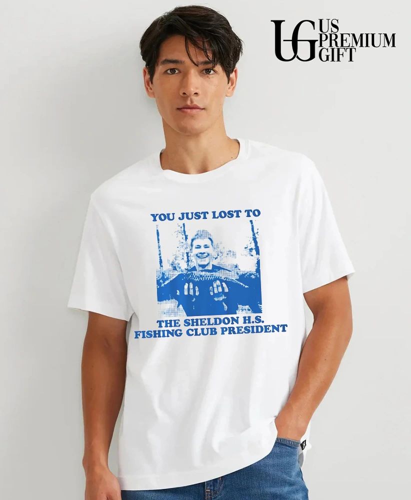 Justin Hebert Los Angeles Chargers you just lost to the Sheldon H.S. Fishing Club President shirt