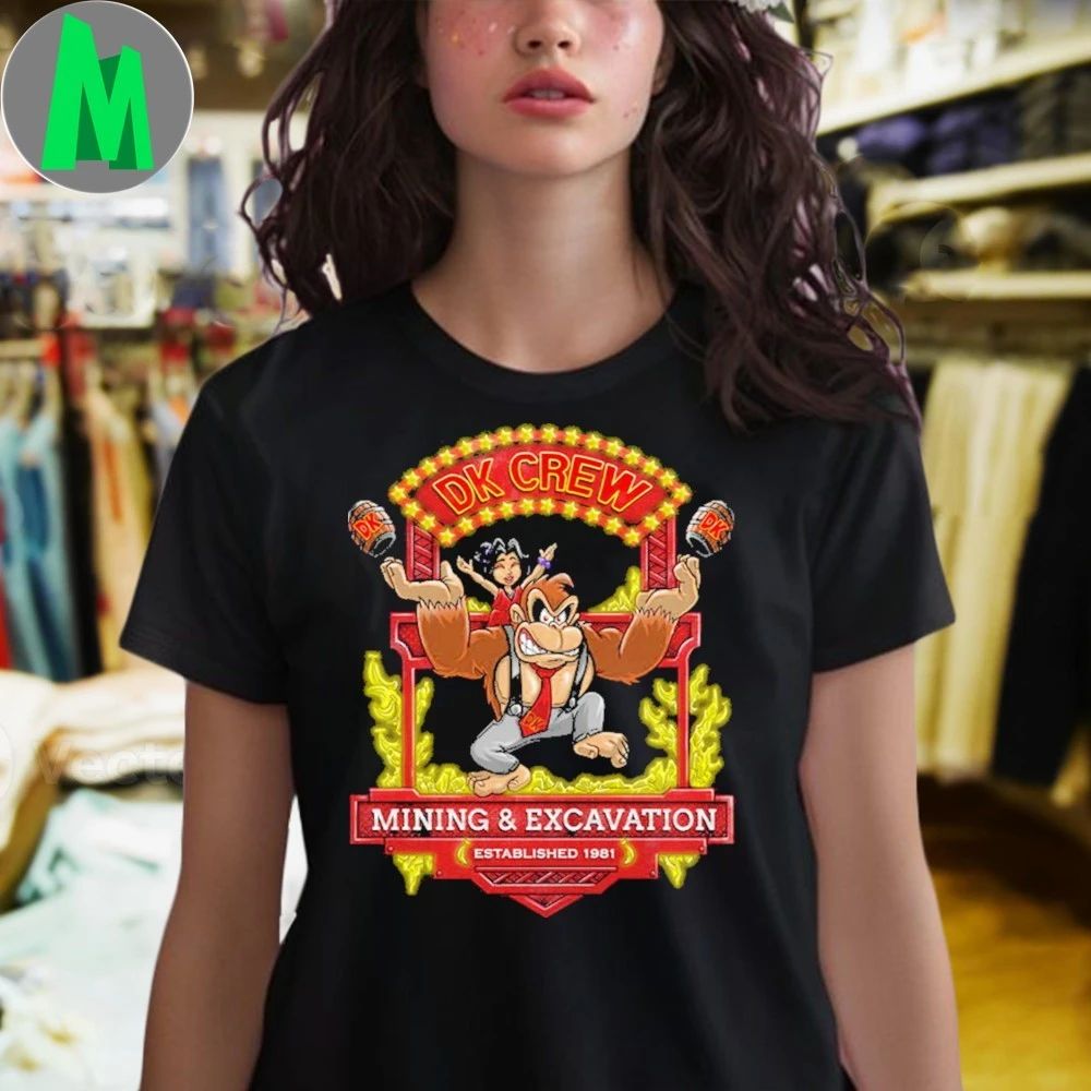 DK Mining Crew Mining And Excavation Established 1981 Shirt