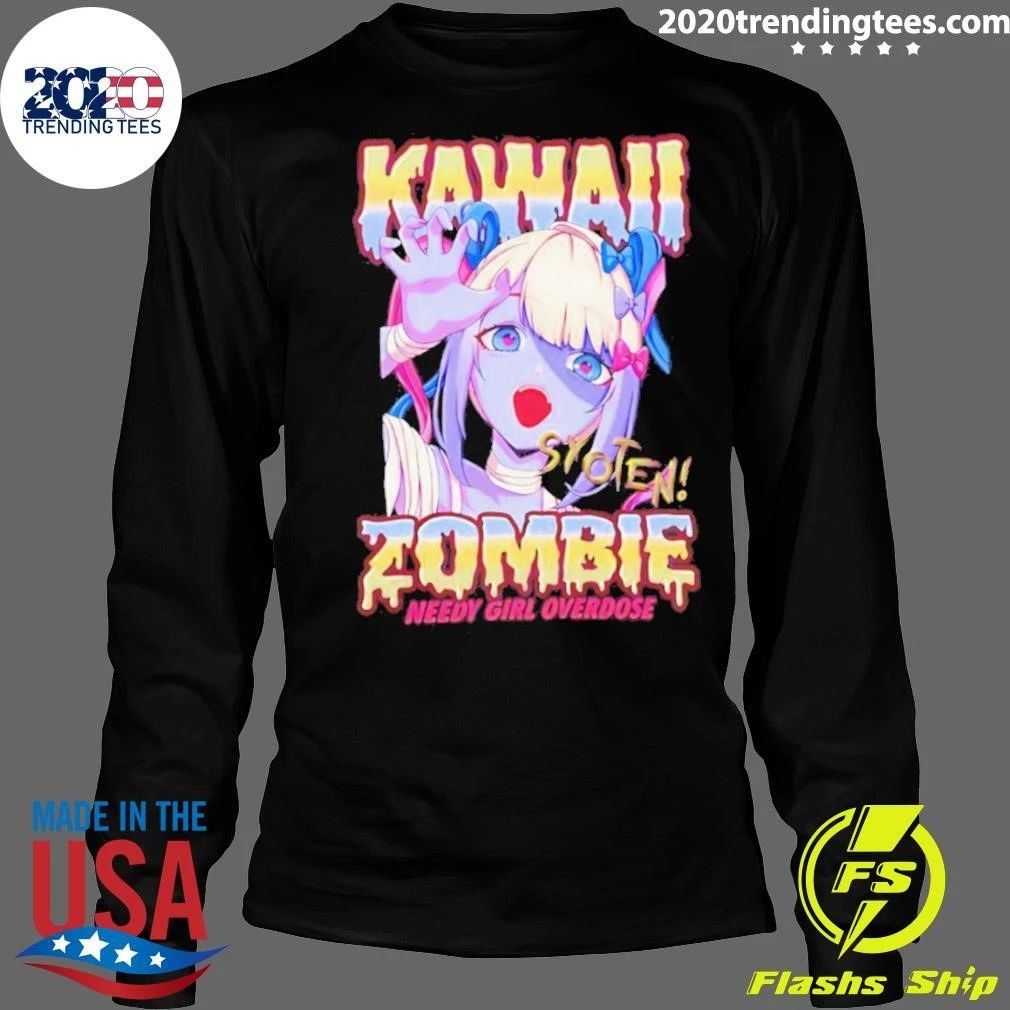 Kangel Needy Girl Overdose Kawaii Syoten Zombie Shirt