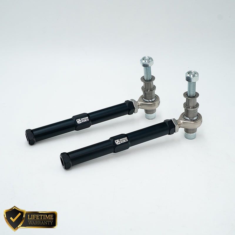 Suspension Secrets Adjustable Bump Steer Tie Rod Ends – Porsche 911 997 Turbo