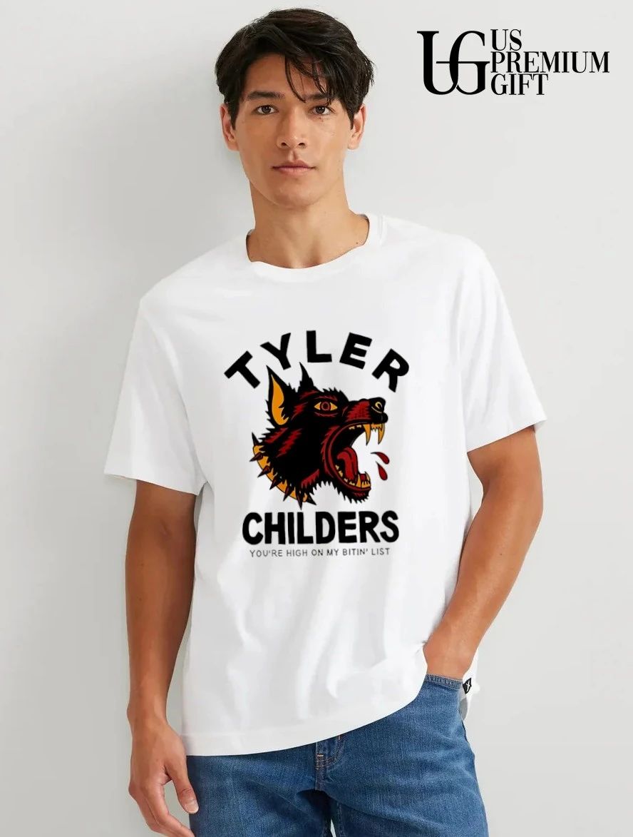 Tyler Childers Spike Collar Bitin’ List shirt