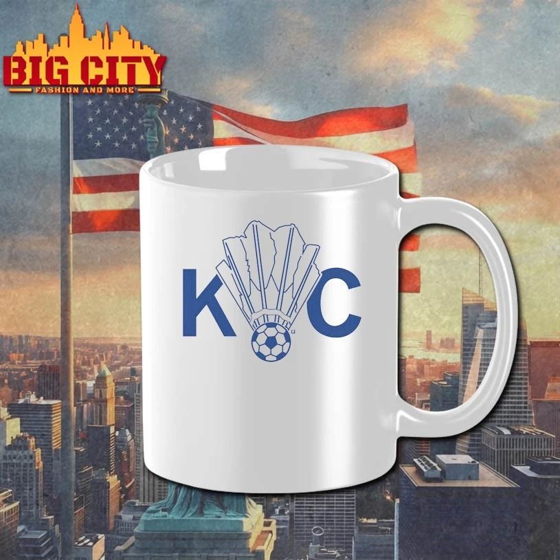 KC Soccer Shuttlecock logo T-shirt