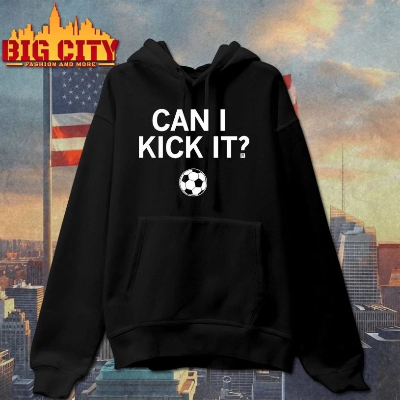 Soccer Can I Kick It Ringer T-shirt