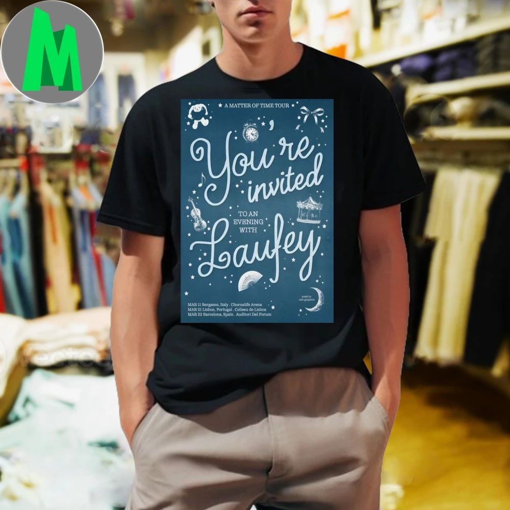 Laufey A Matter Of Time Tour 26 Poster Shirt