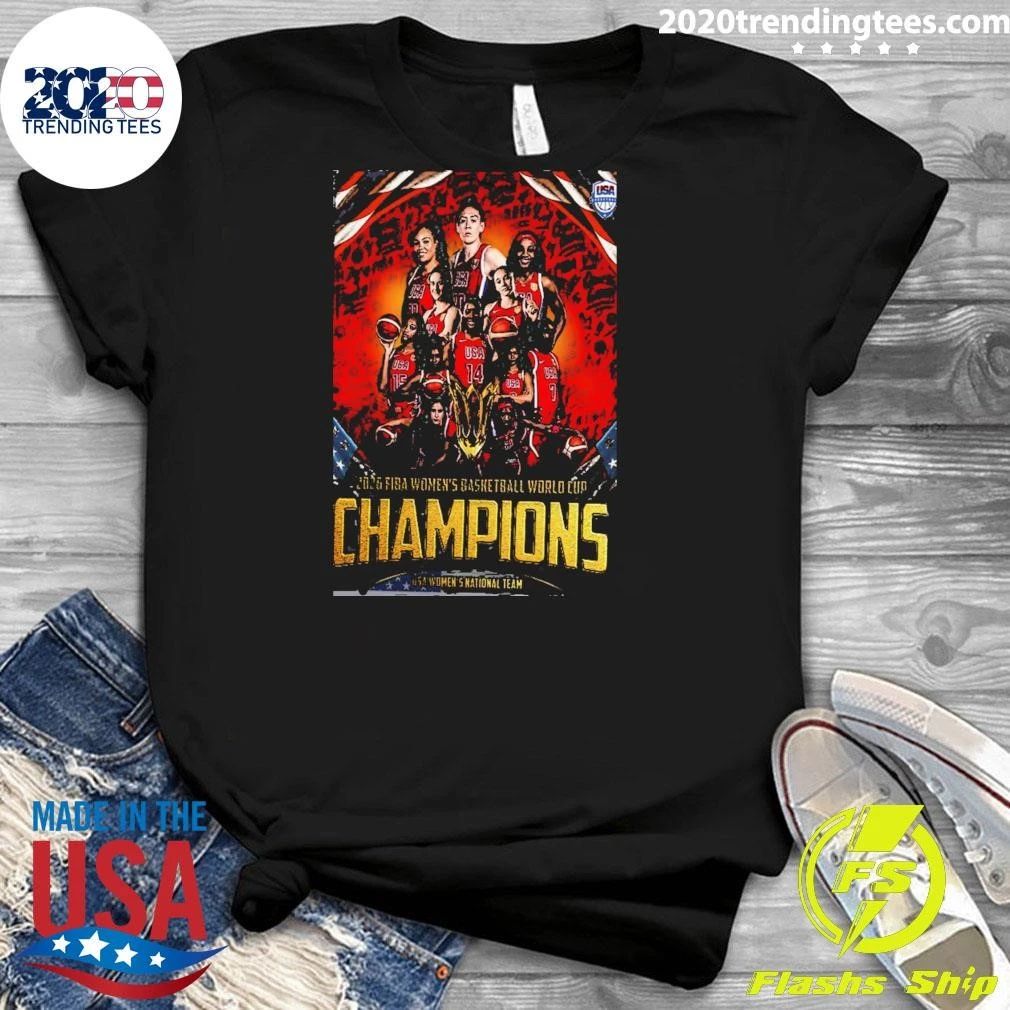 Congrats Usa Women National Team Is The 2026 Fiba Women World Cup Champions Home Decor Shirt