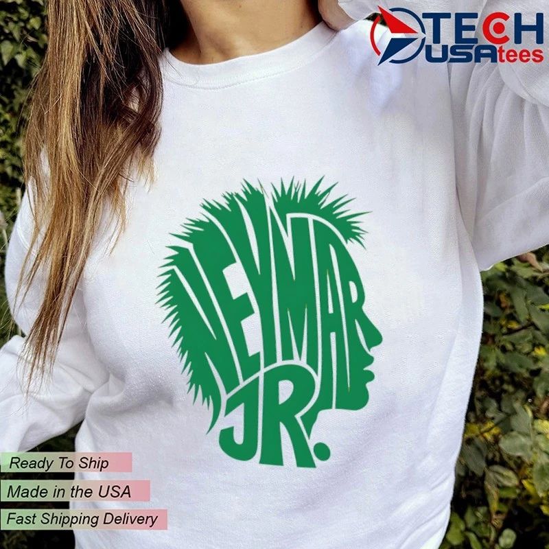 Neymar Jr. Brazil FC 2026 World Cup face text shirt