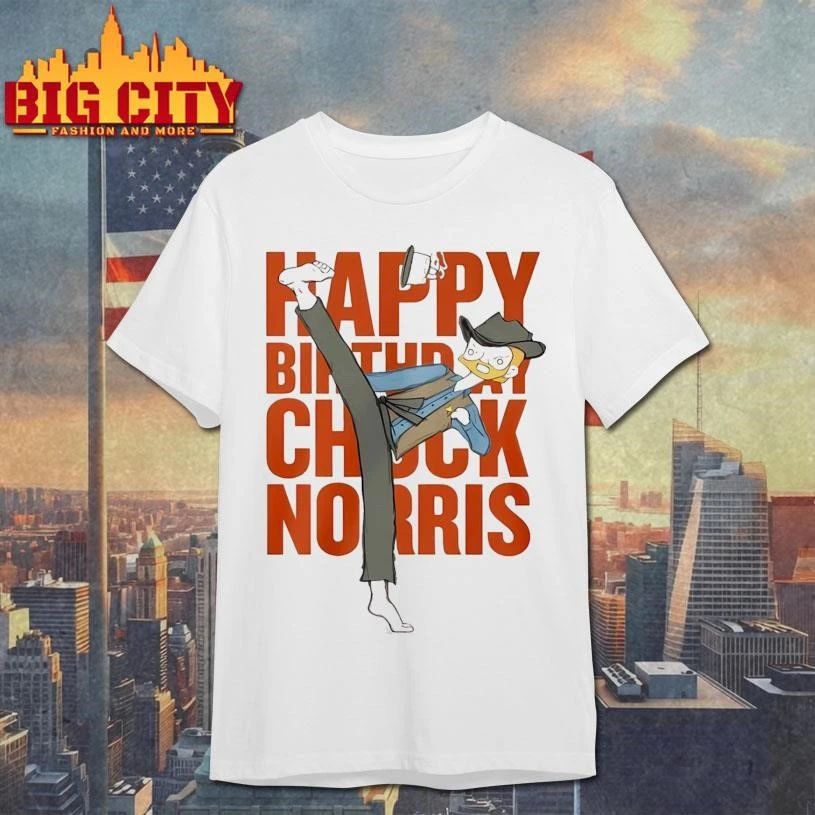 Happy Birthday Chuck Norris Shirt