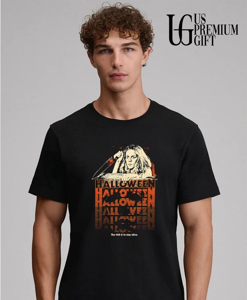 Halloween stay alive the trick is to stay alive shirt