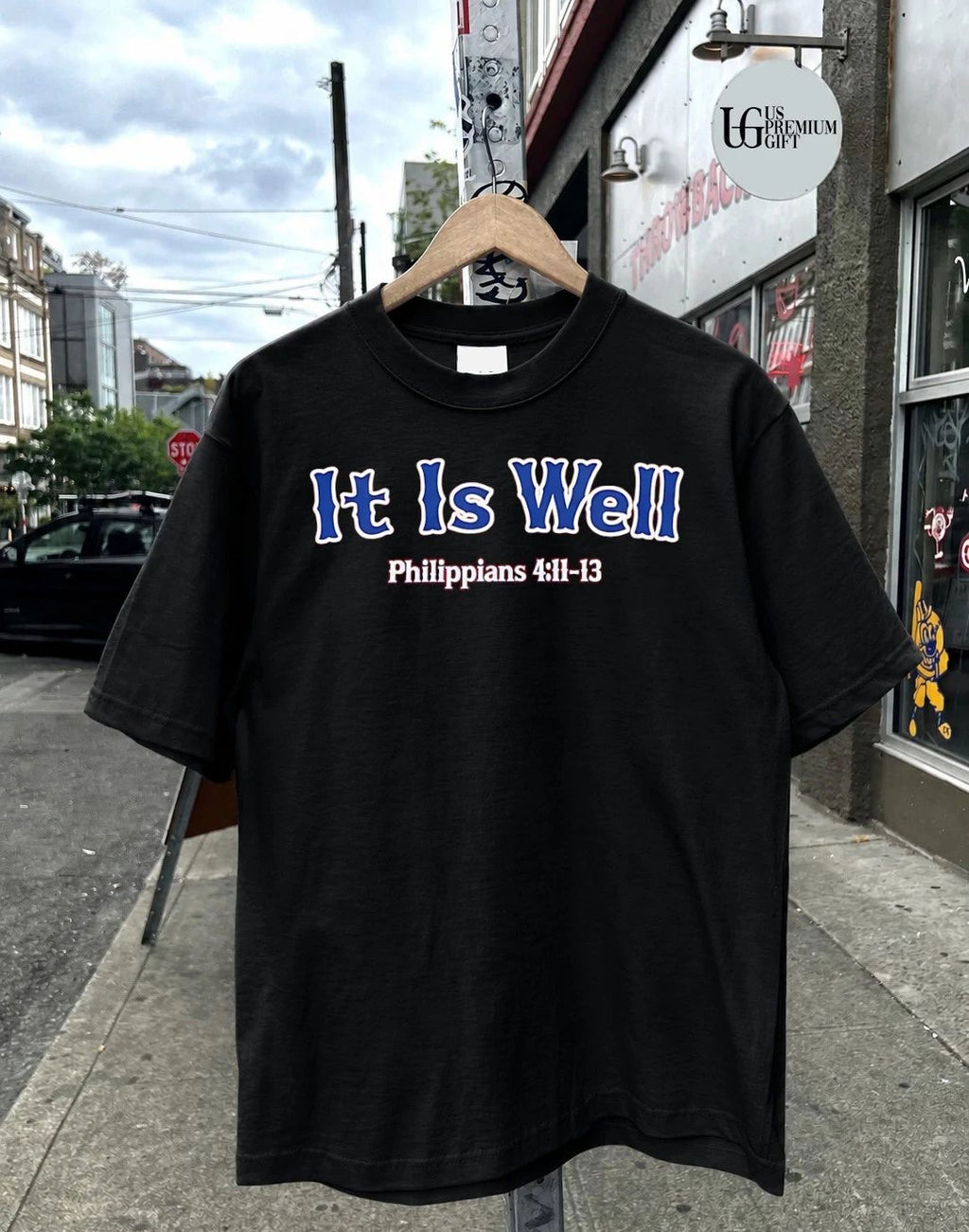 It is Well Philippians 4 11 13 Boston Red Sox baseball shirt