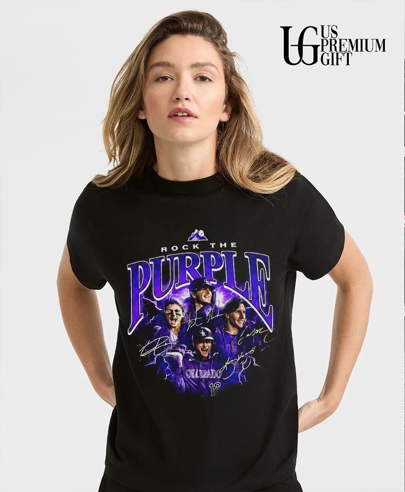 Rock The Purple Colorado Rockies baseball 2026 shirt