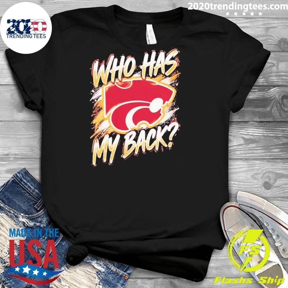 Who Has My Back Wildcat Logo Shirt