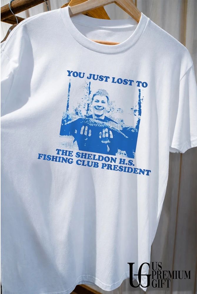 Justin Hebert Los Angeles Chargers you just lost to the Sheldon H.S. Fishing Club President shirt