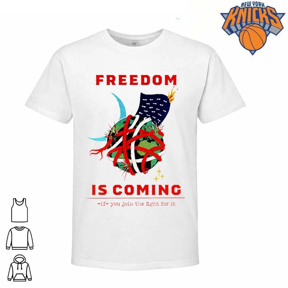 Freedom Is Coming If You Join The Fight For It Earth Octopus Tentacles Anti War Protest Vintage shirt