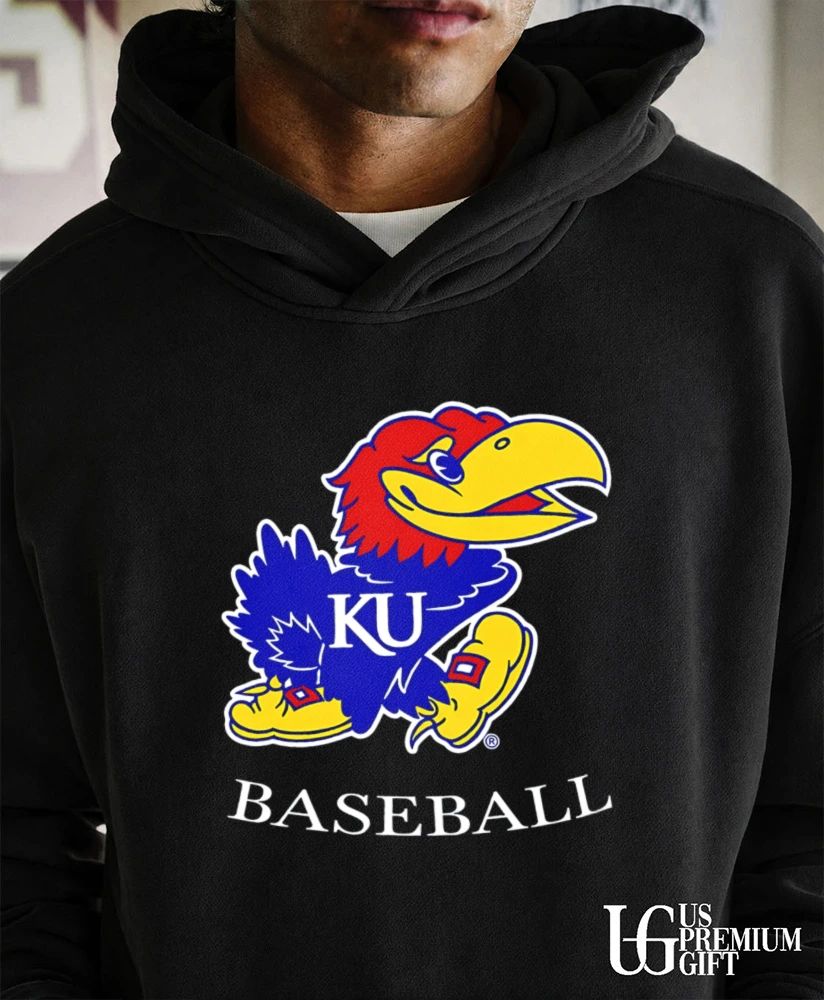 Kansas Jayhawks Baseball logo shirt