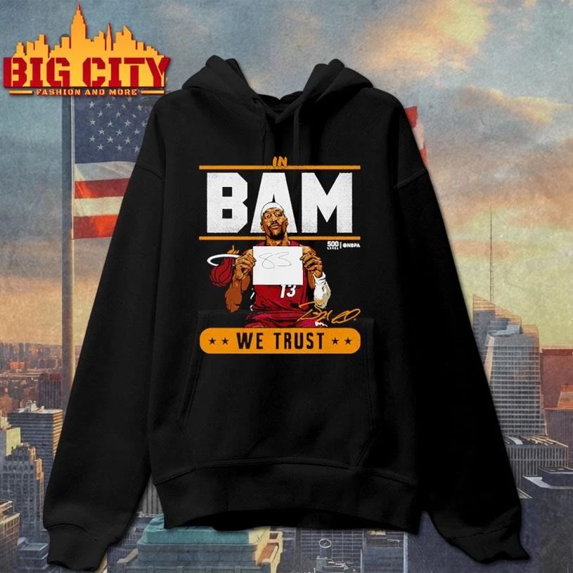 Bam Adebayo Miami Heat We Trust 83 Points Signature Shirt