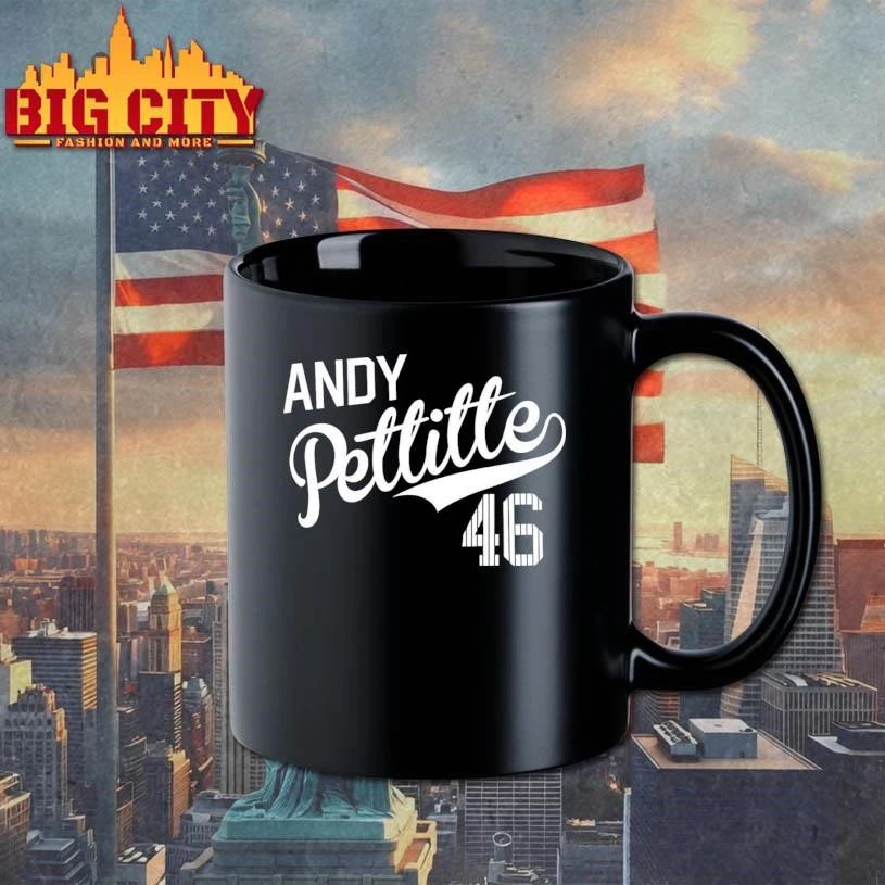 Andy Pettitte 46 Shirt Minimalist Text Shirt