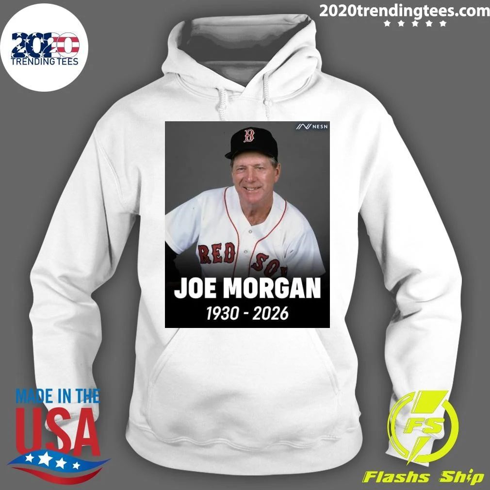 Remembering Joe Morgan 1930-2026, Boston Red Sox manager and Walpole Joe 1930-2026 Shirt