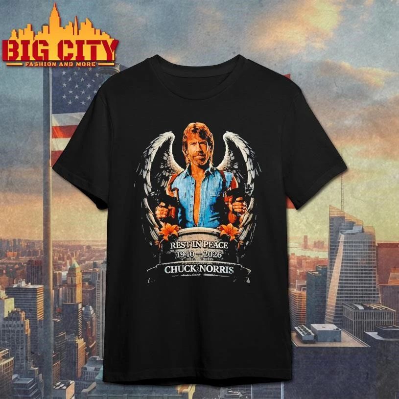 Chuck Norris Rest In Peace RIP 1940-2026 Tribute Legend Shirt