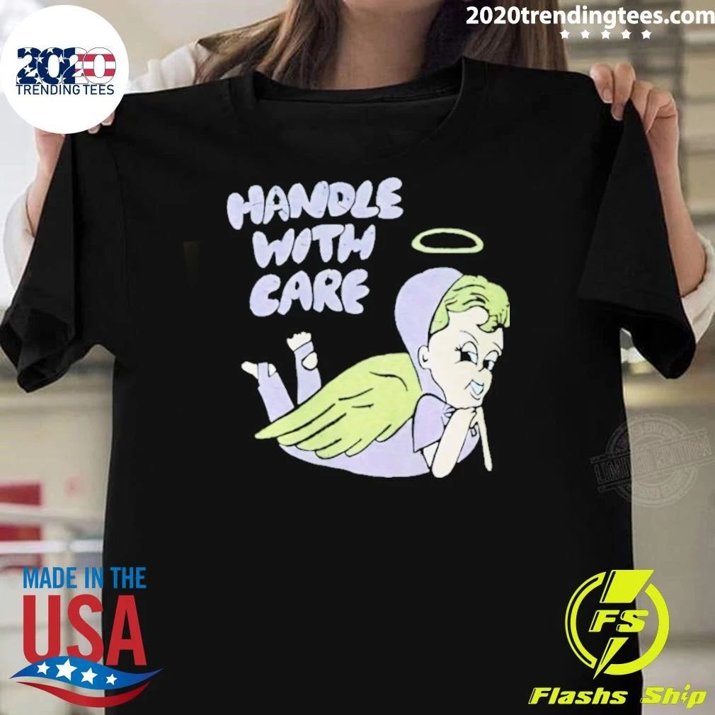 Handle With Care Angel Vintage Shirt