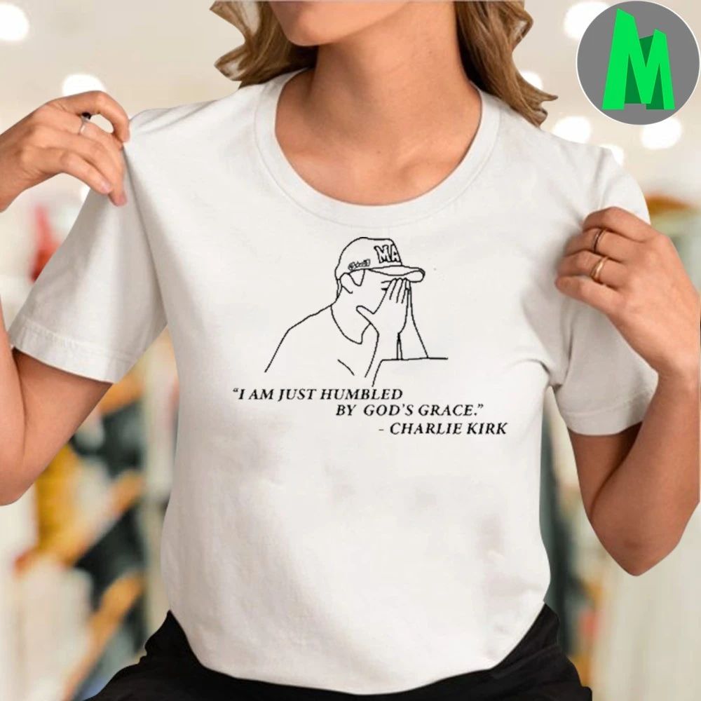 The Charlie Kirk Show God’s Grace Tee Shirt