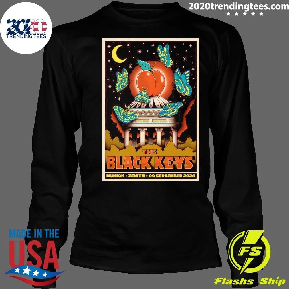 The Black Keys In Munich Germany On September 9 2026 Tour Shirt