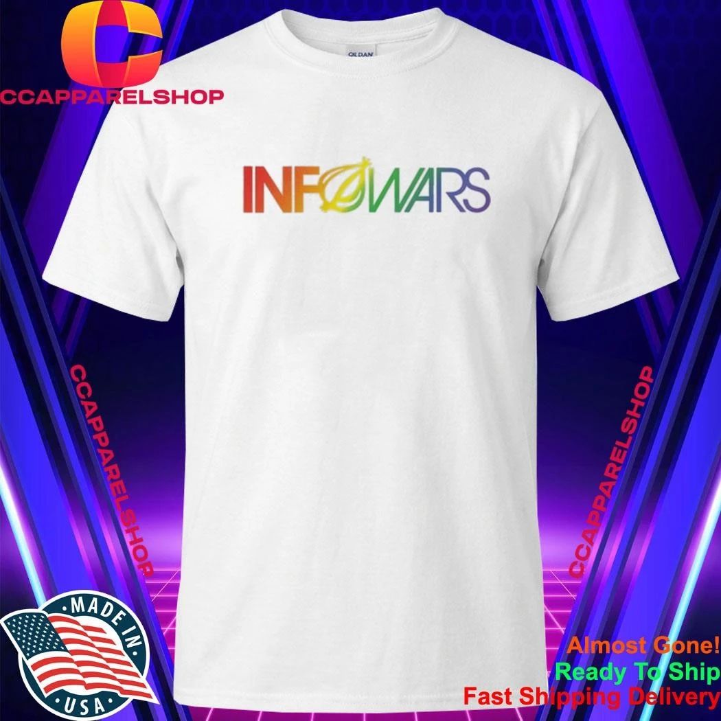 Infowars Rainbow Logo Shirt