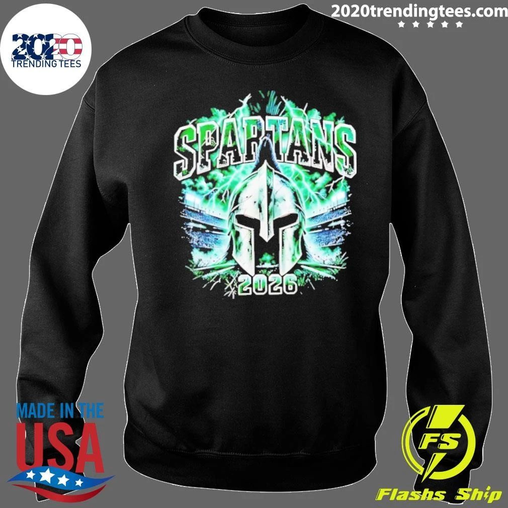 Spartans 2026 Football Helmet Shirt