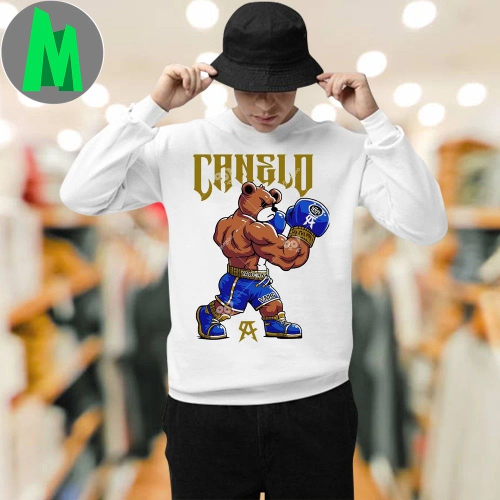 Canelo Alvarez Boxing Bear Alvarez Mexicano Boxing Shirt
