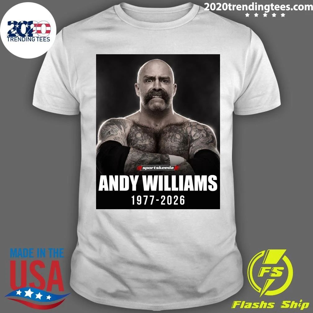 Rip Andy Williams 1977-2026 Shirt