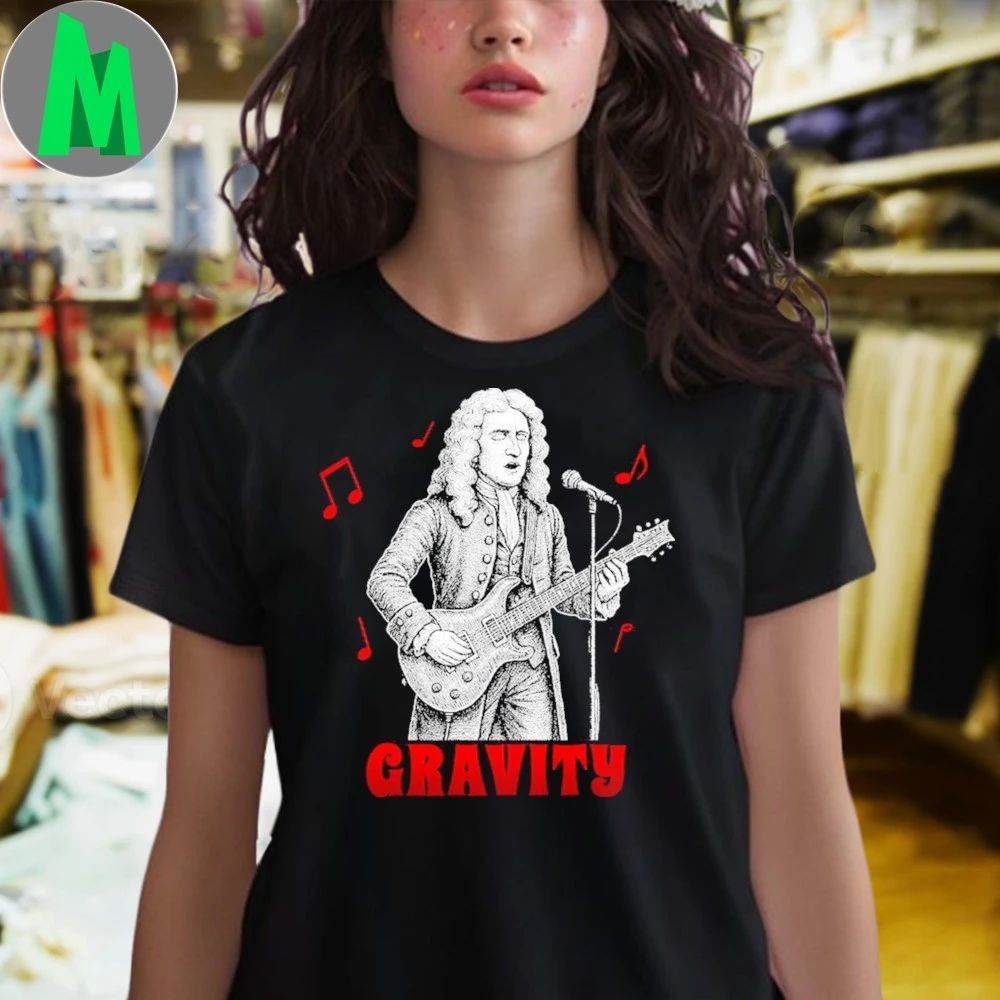 Funny Music Inspired Isaac Newton Shirt