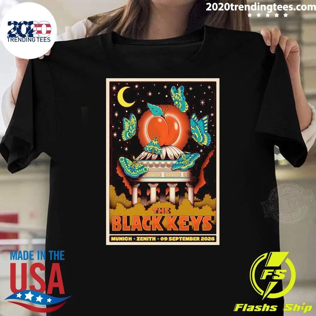 The Black Keys In Munich Germany On September 9 2026 Tour Shirt
