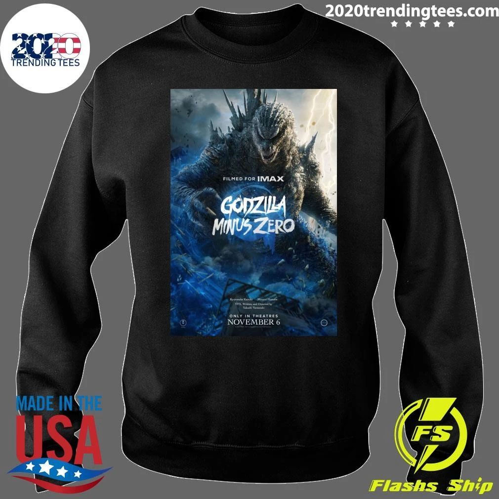 Godzilla Minus Zero Film For IMAX In Theatres November 6 2026 Shirt
