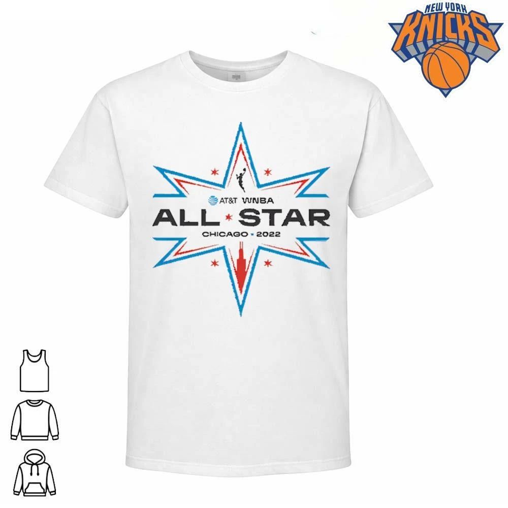 AT&T WNBA All Star Chicago 2022 Basketball Logo Sports Shirt